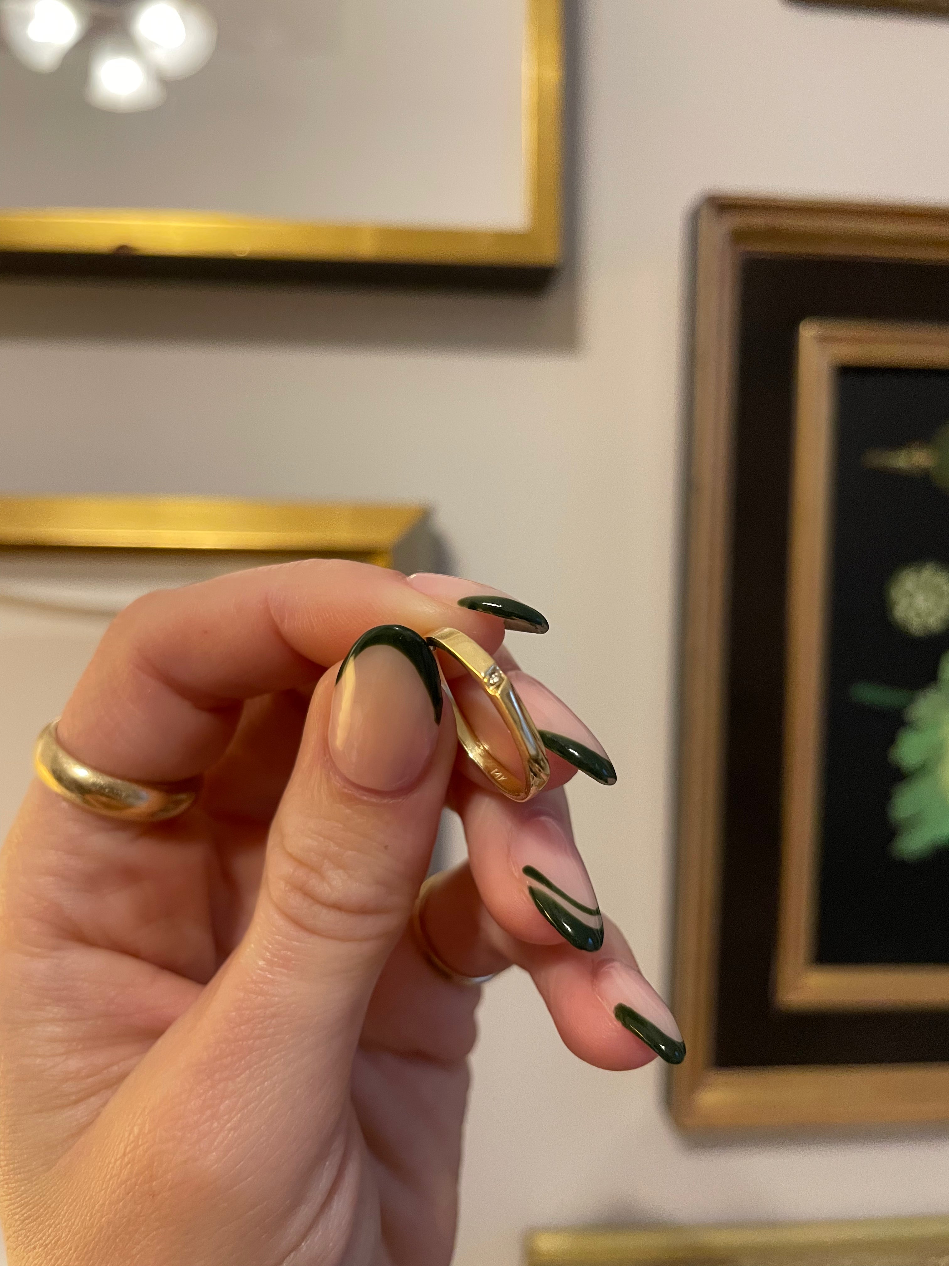 Dainty Diamond Band