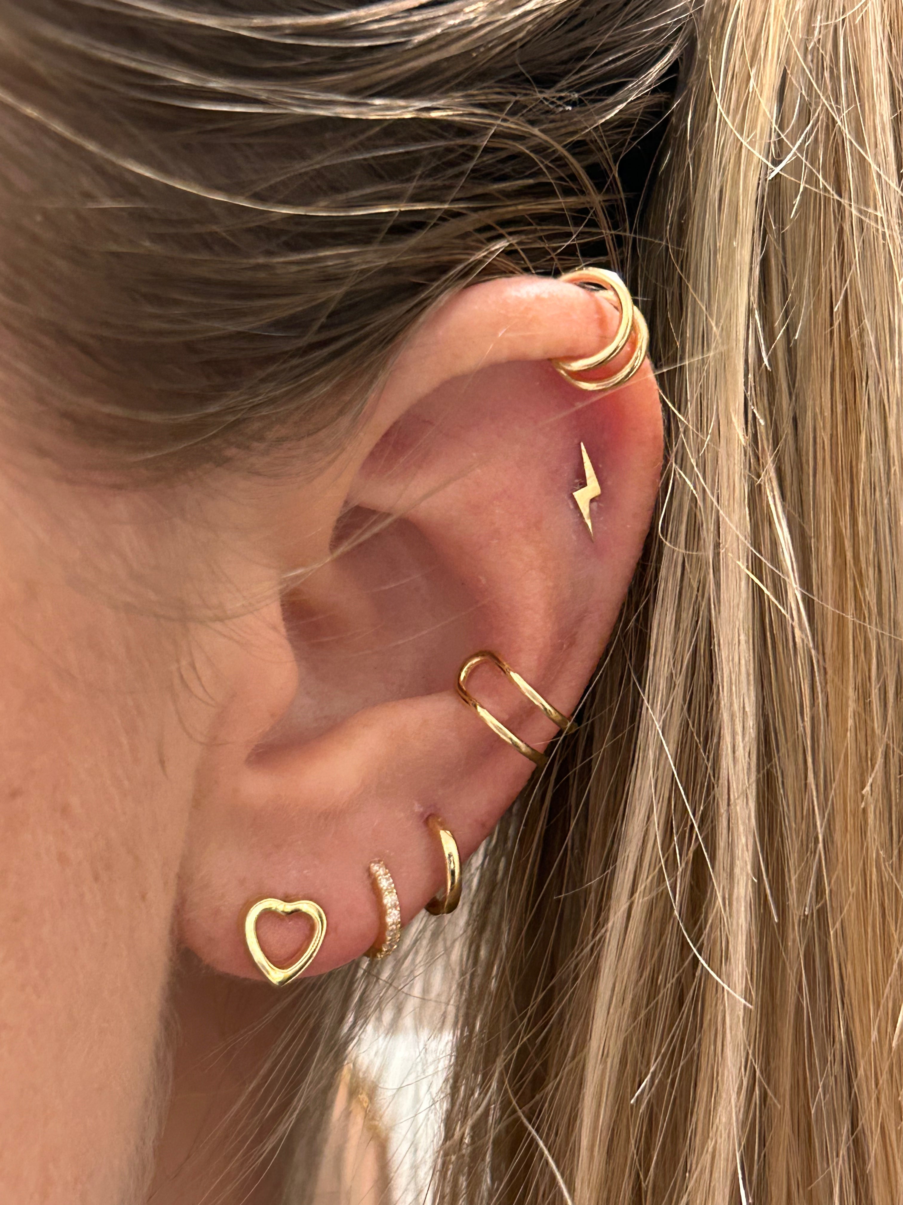 Micro Diamond Single Huggy