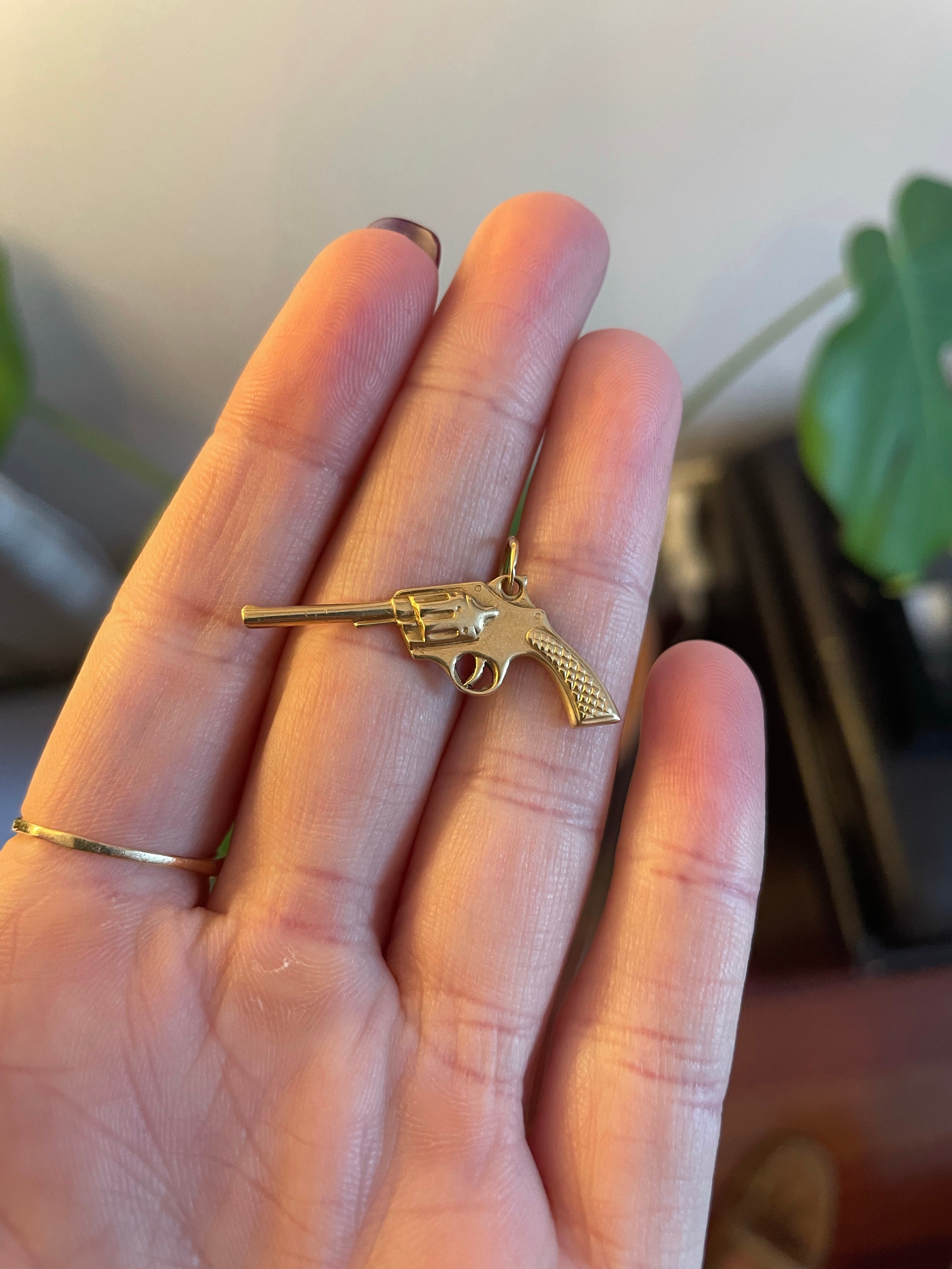 Vintage Pistol Charm