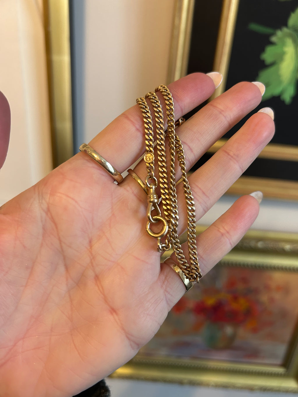 Curb Watch Chain Choker