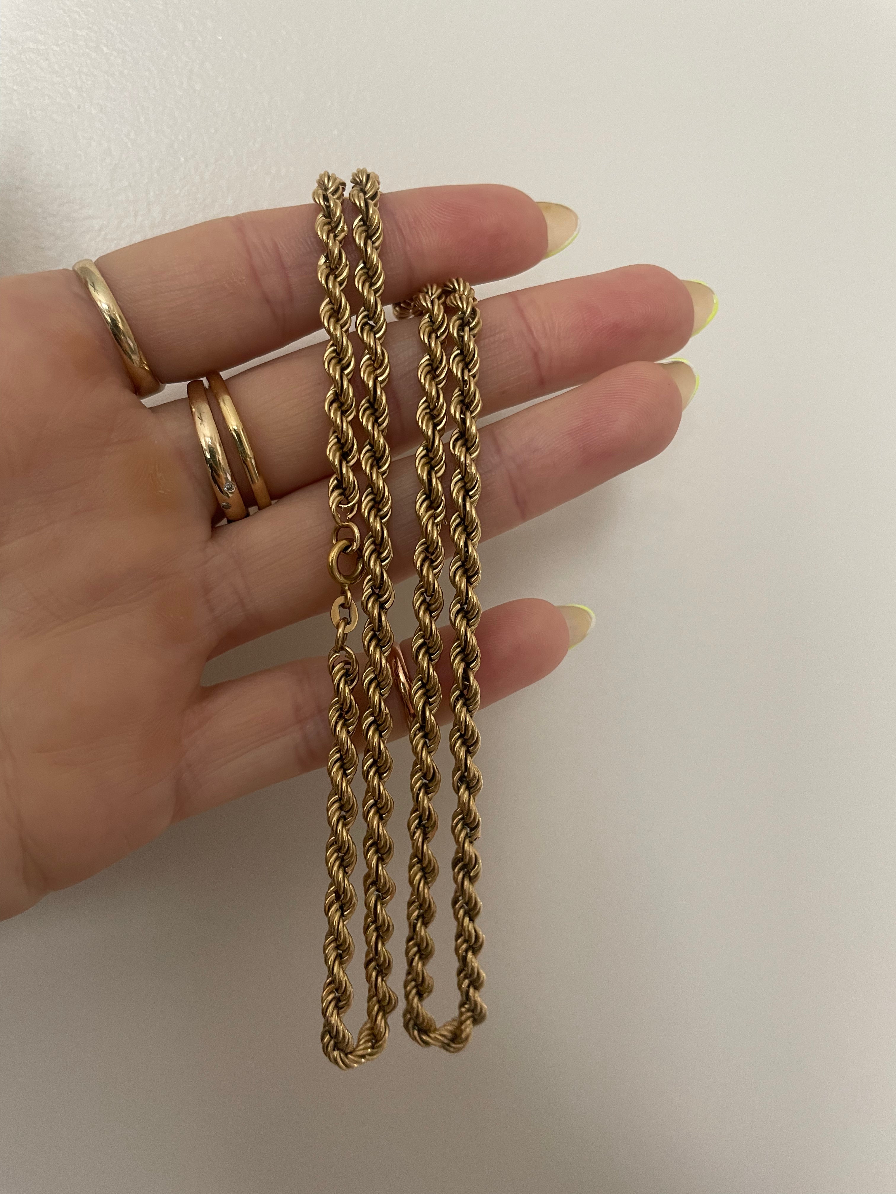 Vintage Rope Chain