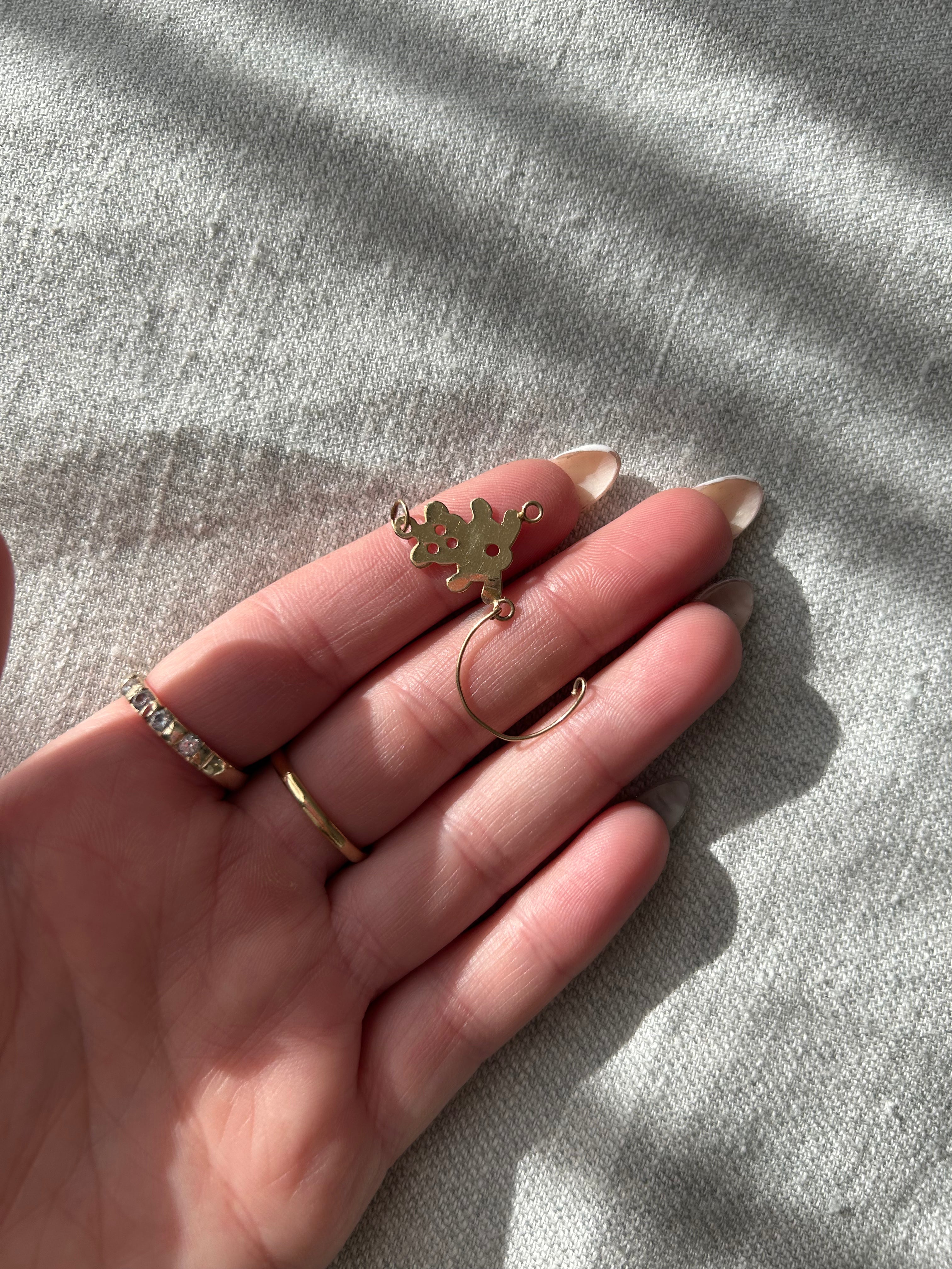 Teddy Bear Charm Holder