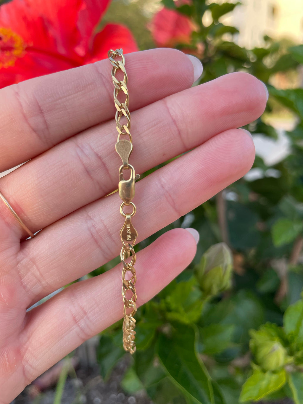 Vintage link bracelet