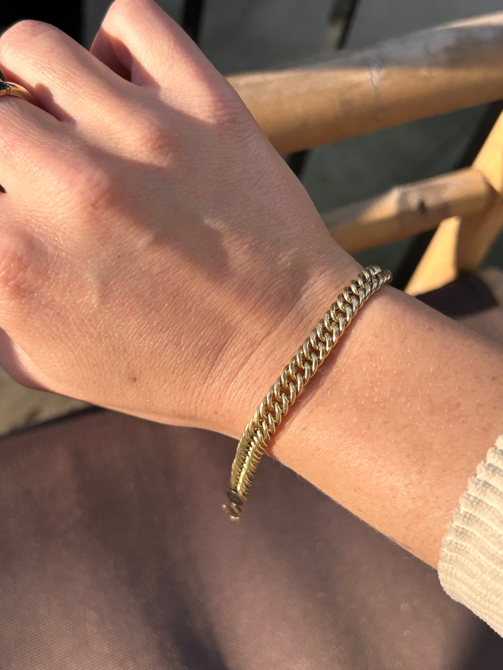 Woven Curb Bracelet
