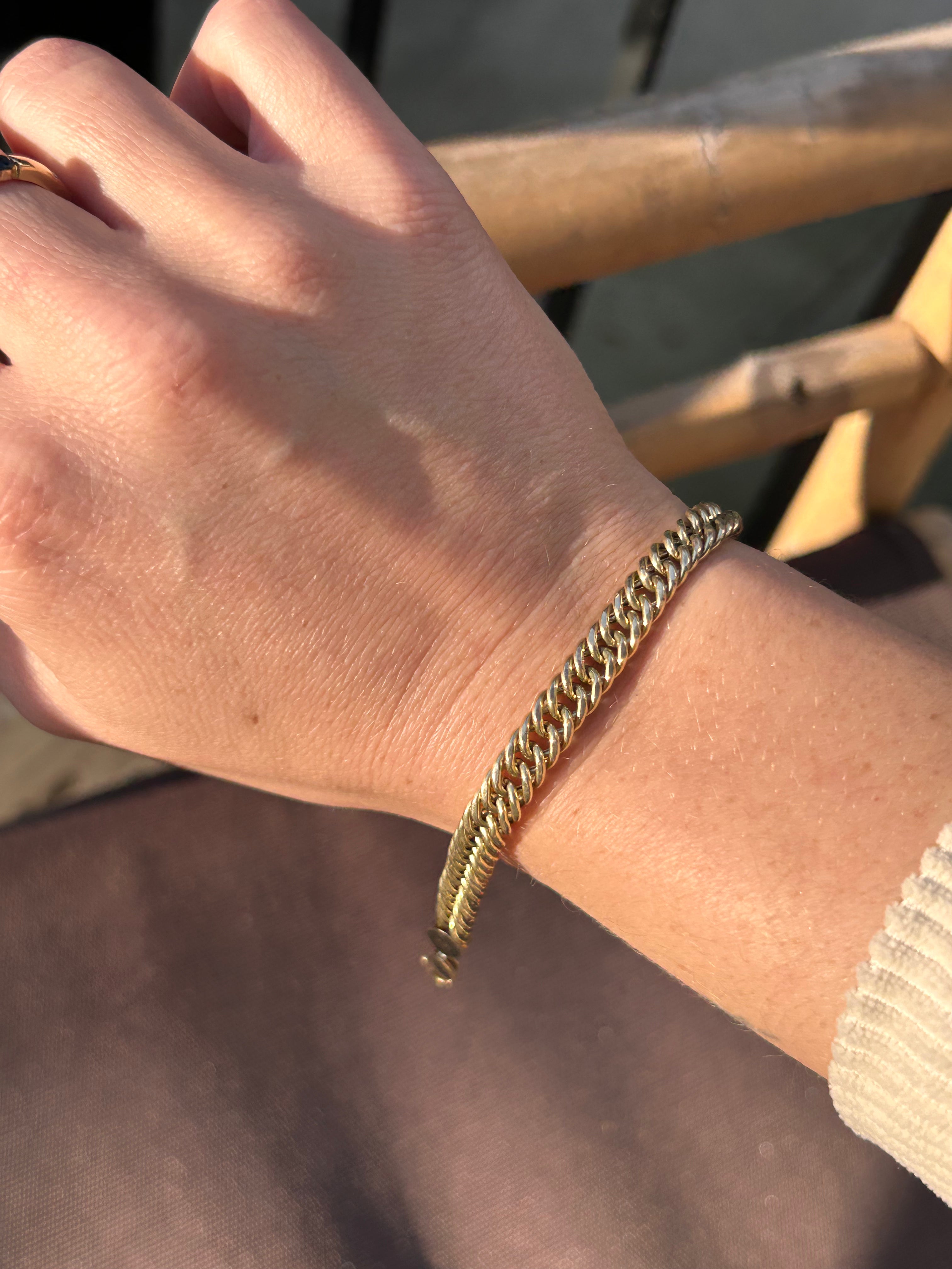 Woven Curb Bracelet