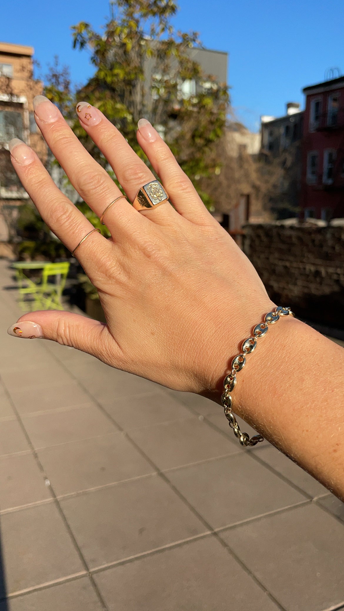 Marina link bracelet