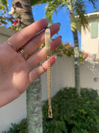 Vintage ID Curb Bracelet