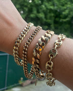 Rounded Antique Curb Bracelet