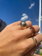 T&Co puffy shrimp ring size 5