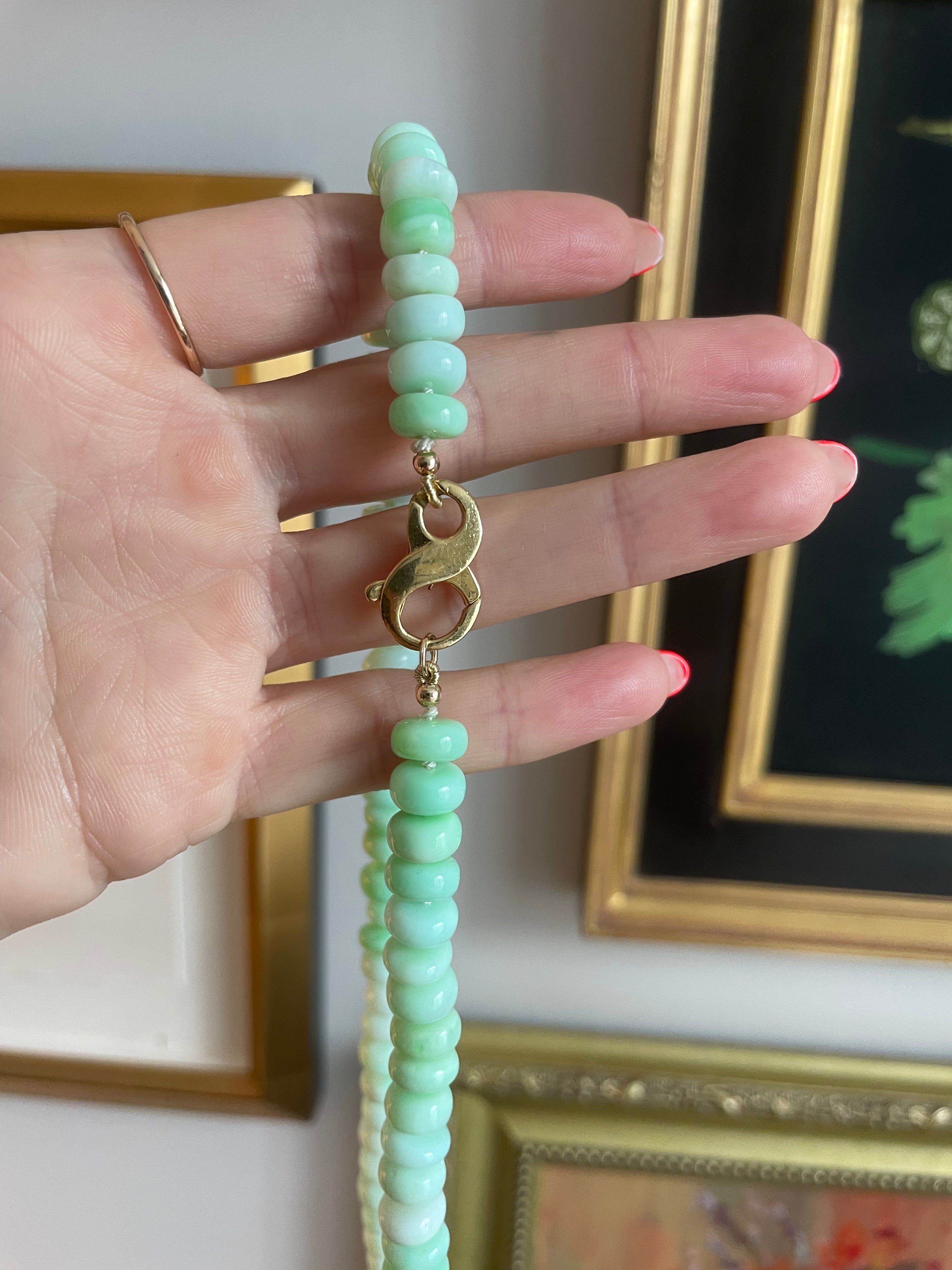 Green Opal Necklace