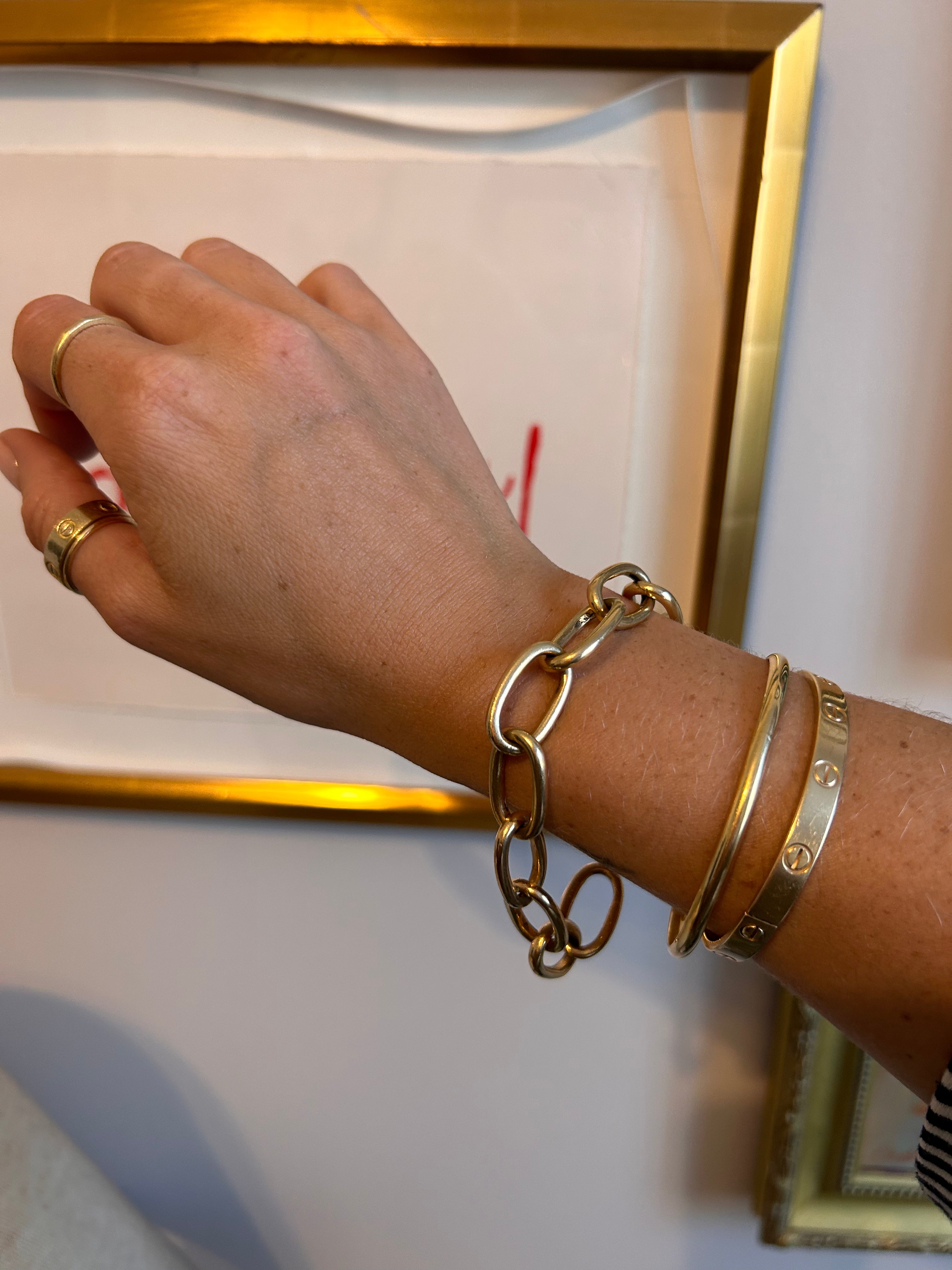 Solid Paperclip Bracelet