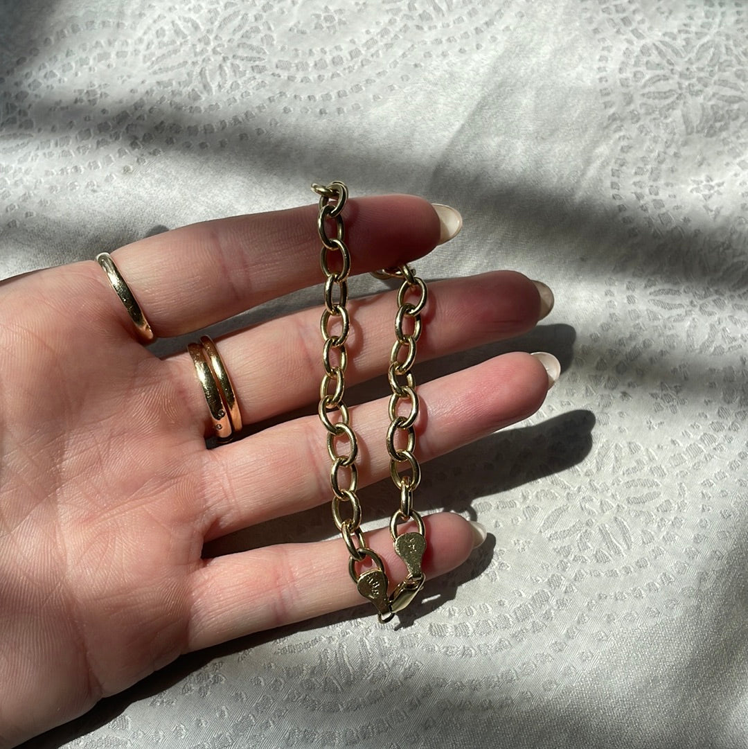 Vintage Rolo style bracelet