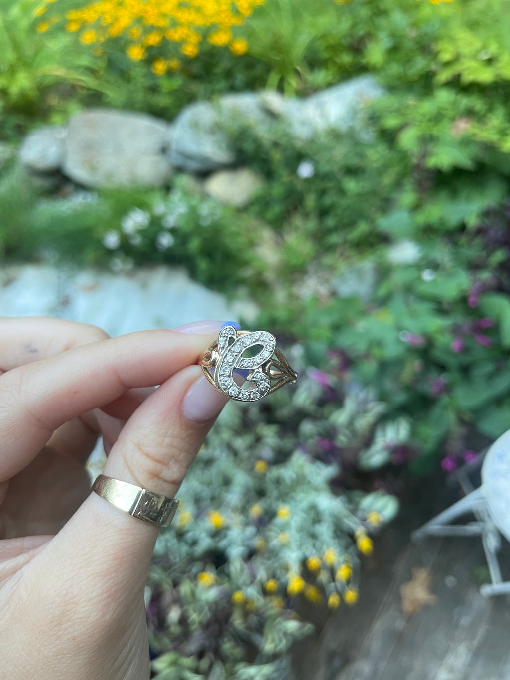 C / E Diamond Ring