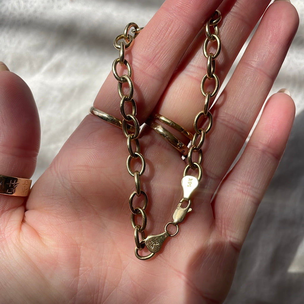 Vintage Rolo style bracelet