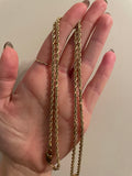 Vintage Solid Rope Chain