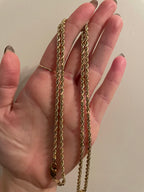 Vintage Solid Rope Chain