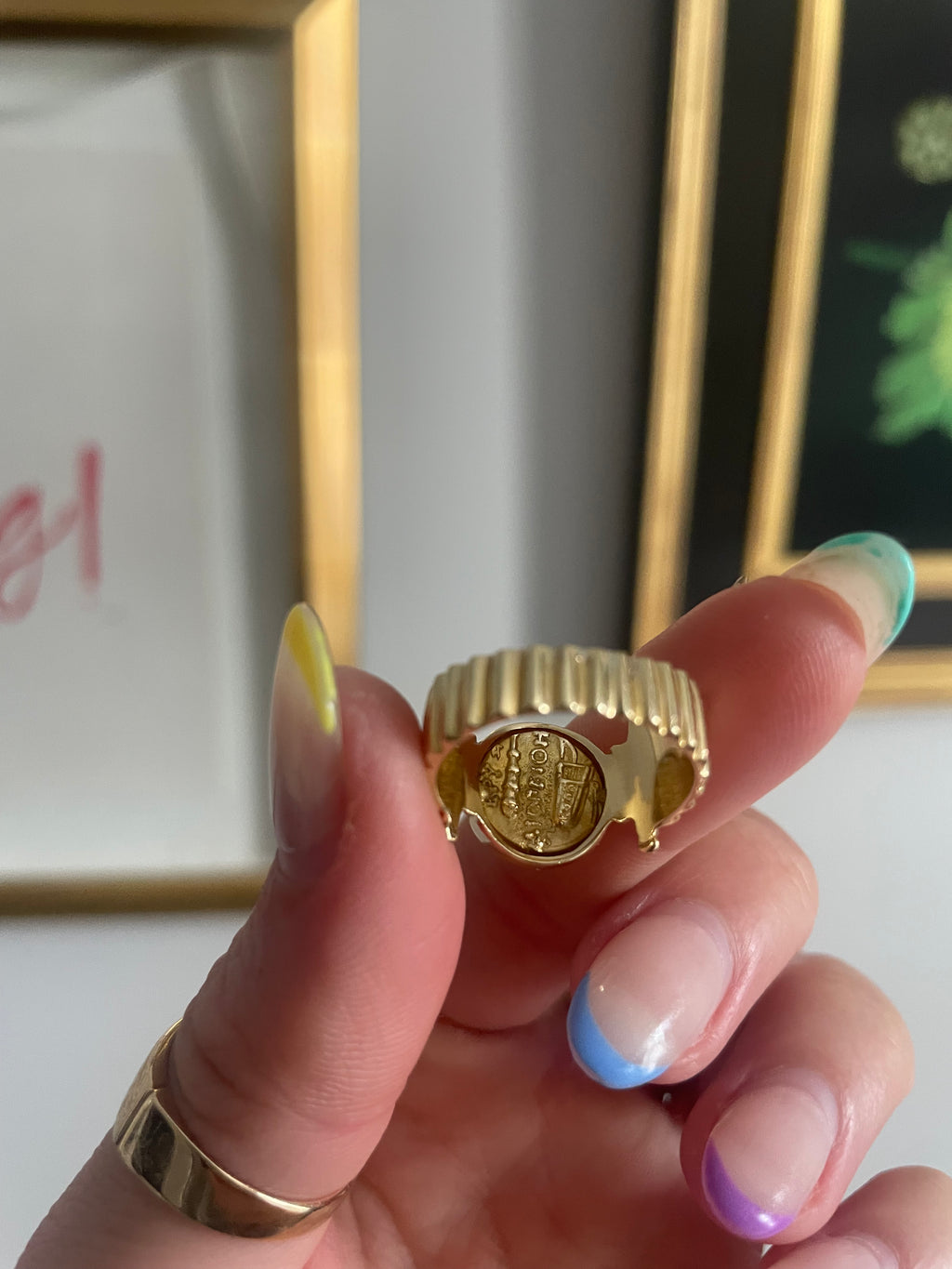 Vintage Coin Ring