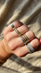 White Gold Diamond Stacker