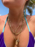 Chunky paperclip chain