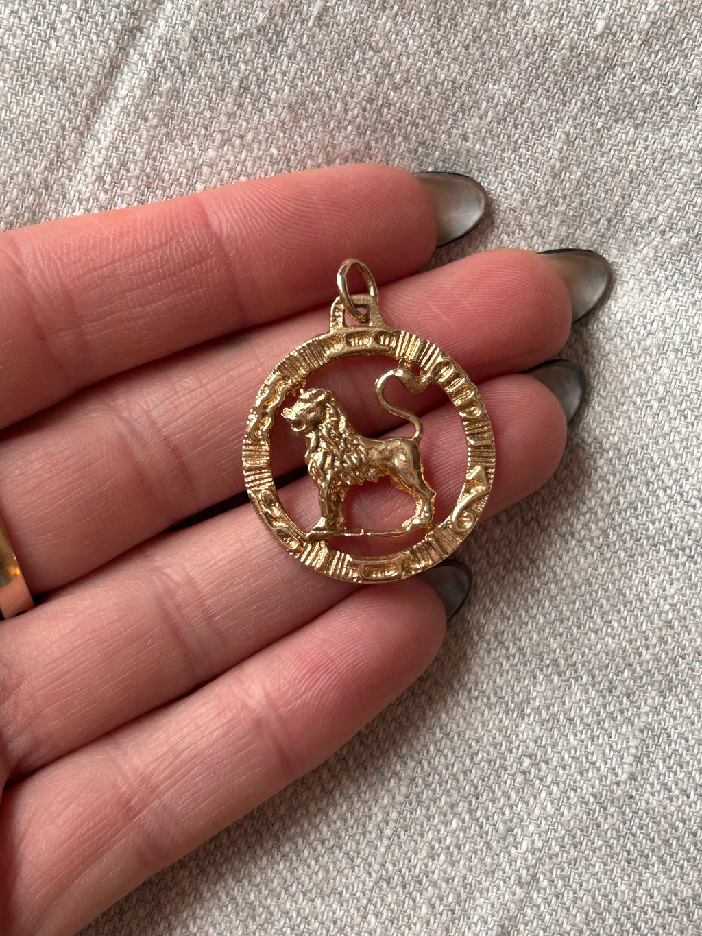 Leo Celestial Pendant