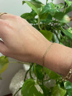 Vintage Box chain bracelet