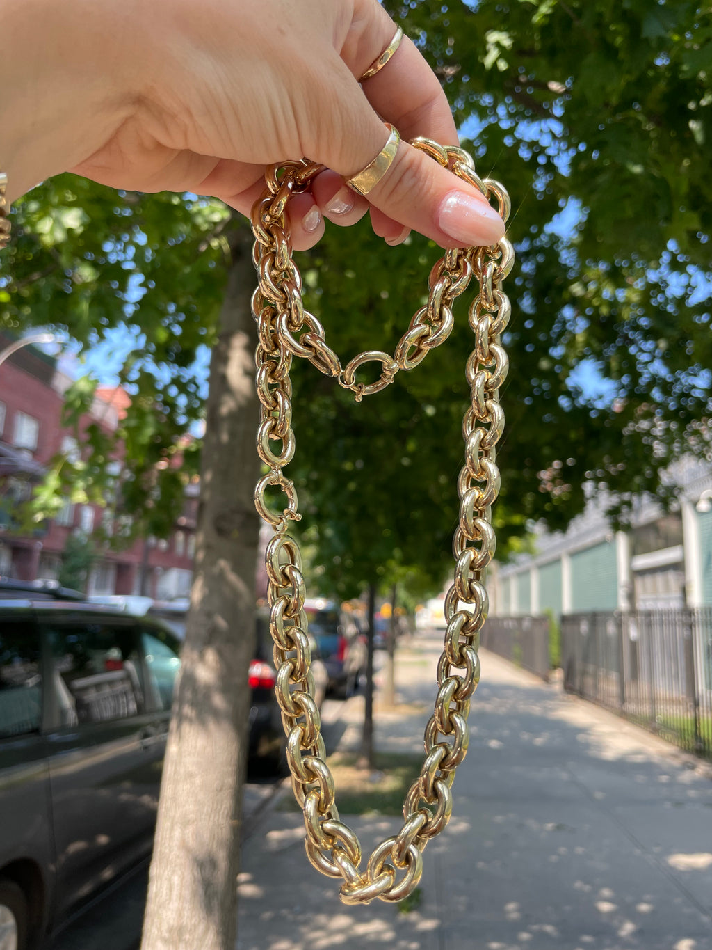 Chunky Rolo Bracelet