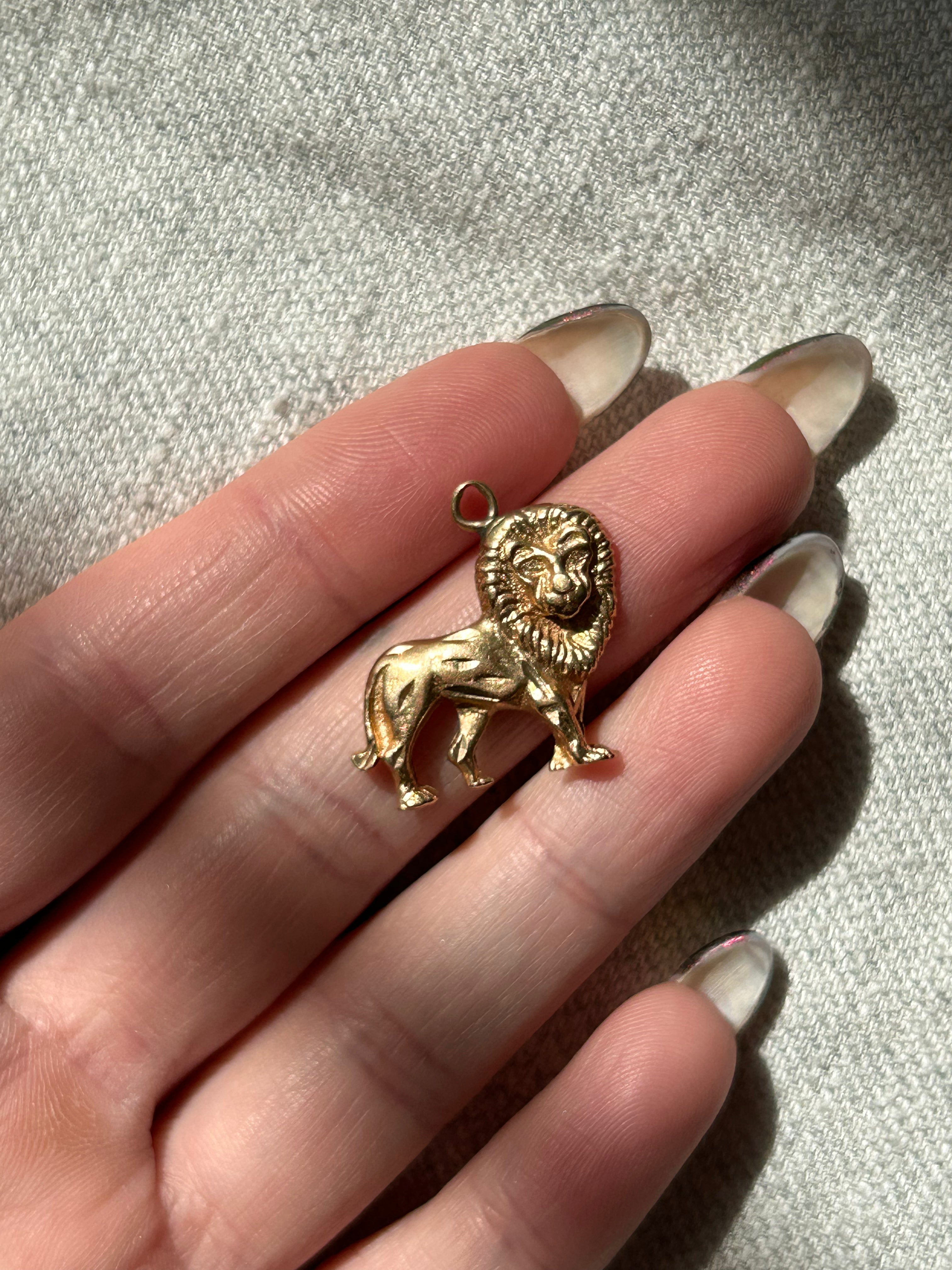 Lion Charm
