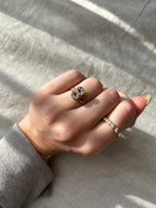 Diamond S Ring