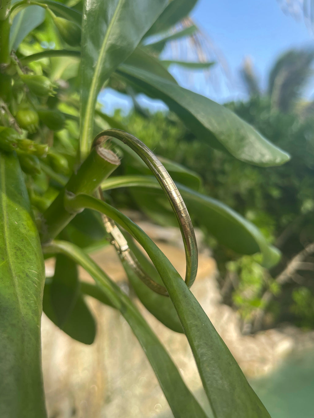 Vintage omega bangle