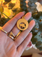 Fluted Taurus Pendant