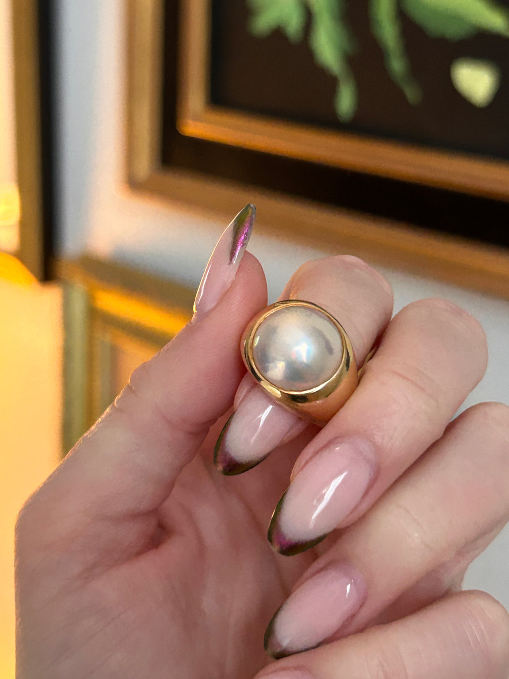 Pearl Planet Ring