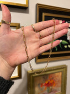 Chunky Paperclip Chain