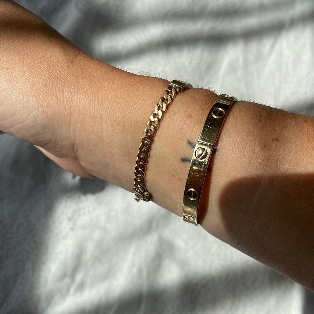 Vintage ID bracelet