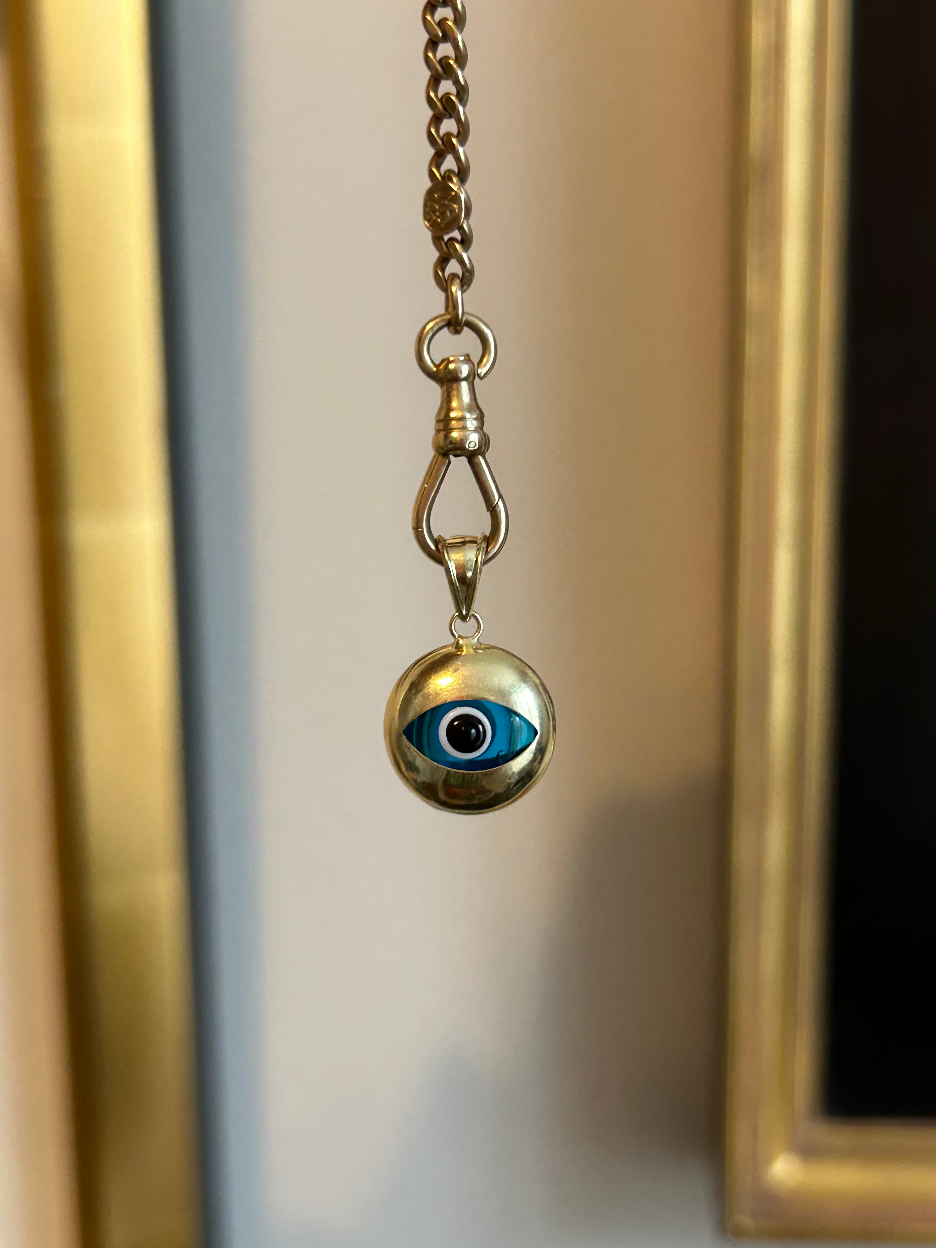 Large Blue Evil Eye