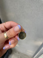 Amethyst Disk Pendant