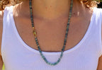Fluorite Lavender Necklace