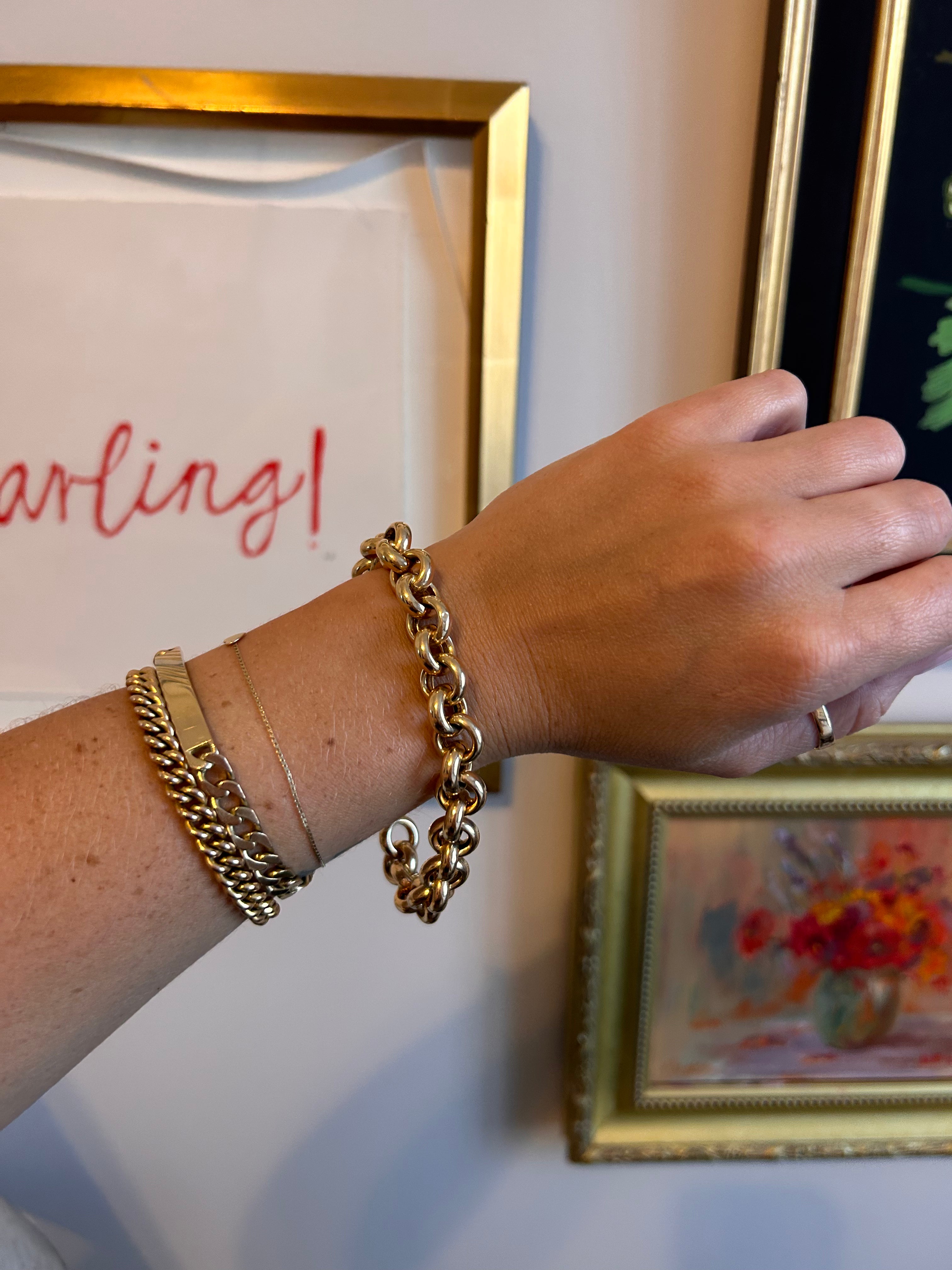 Chunky Rolo Bracelet