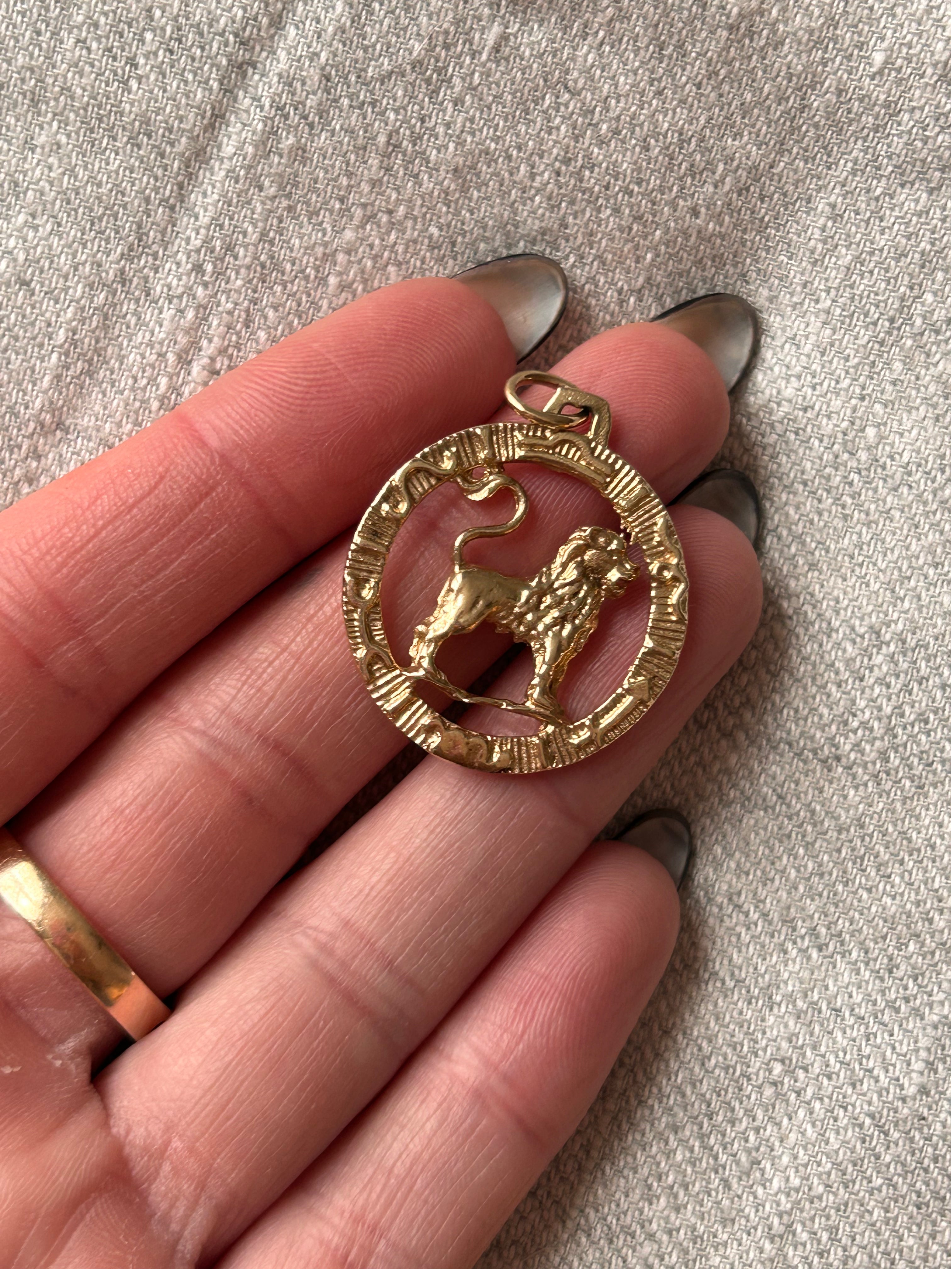 Leo Celestial Pendant