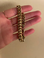 Chunky puffy Miami curb bracelet