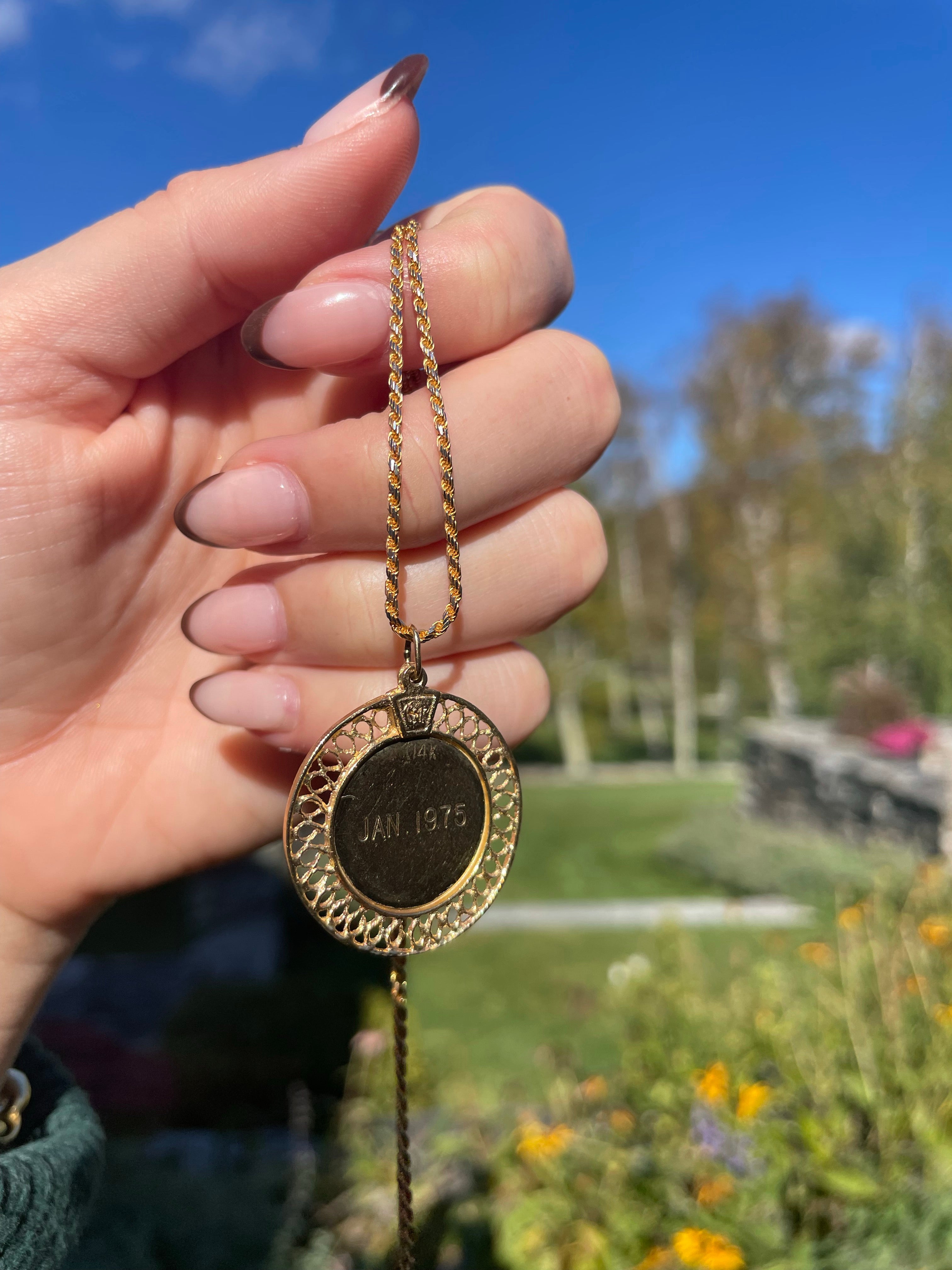 Vintage Leo Mega Charm