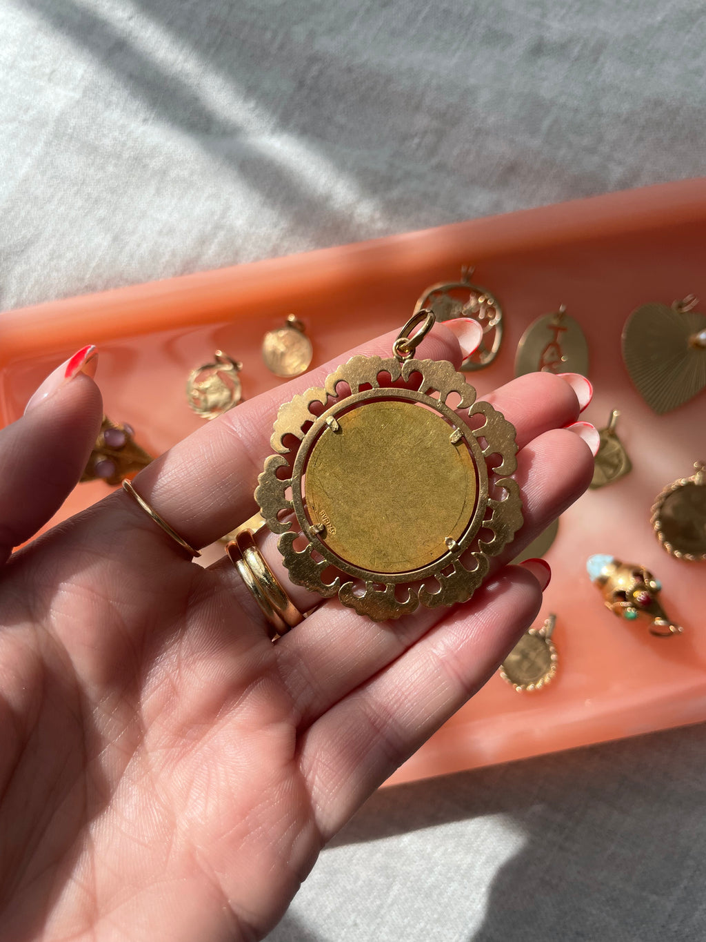 Lady of Justice Pendant