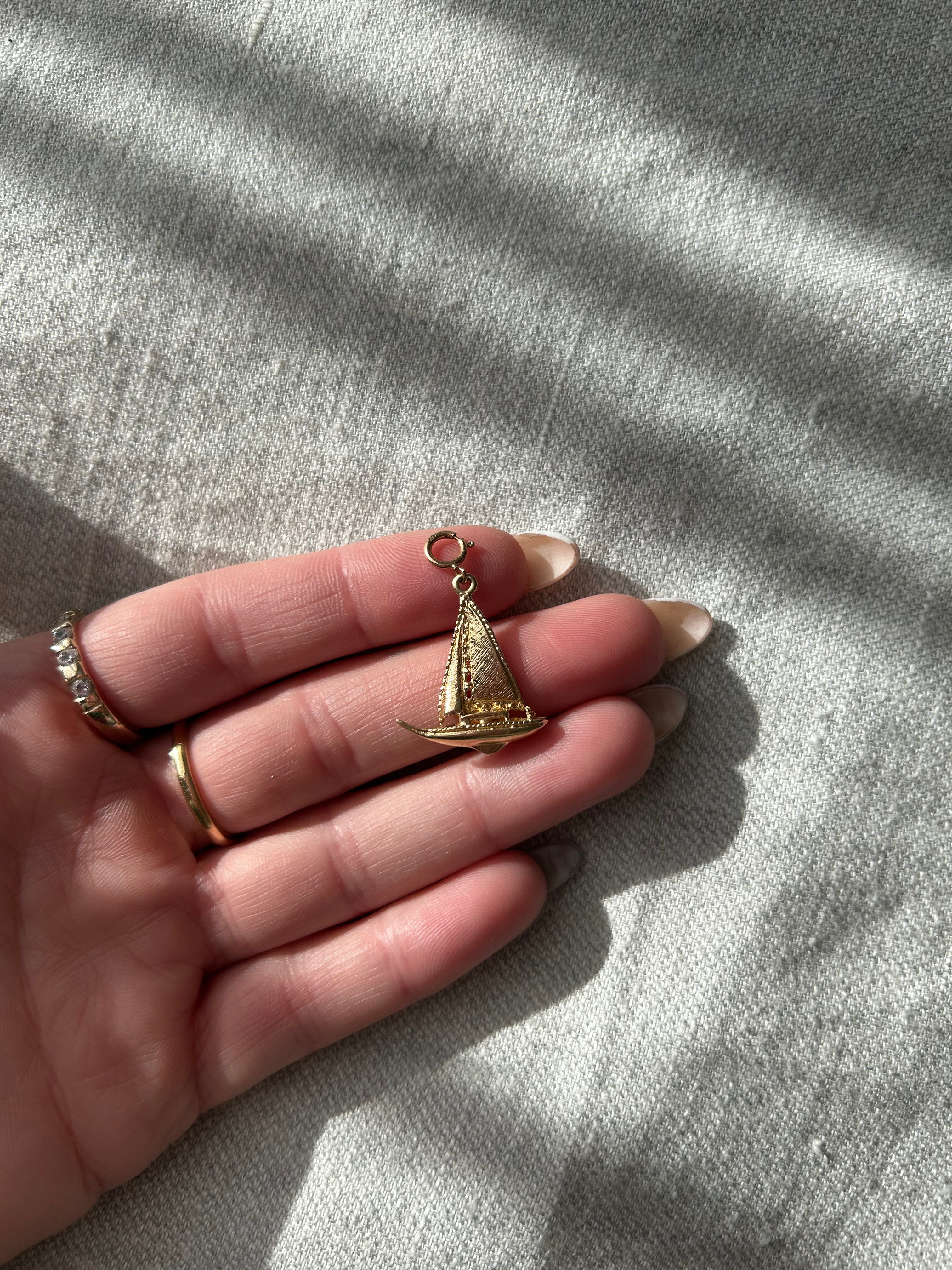 Sailboat Charm
