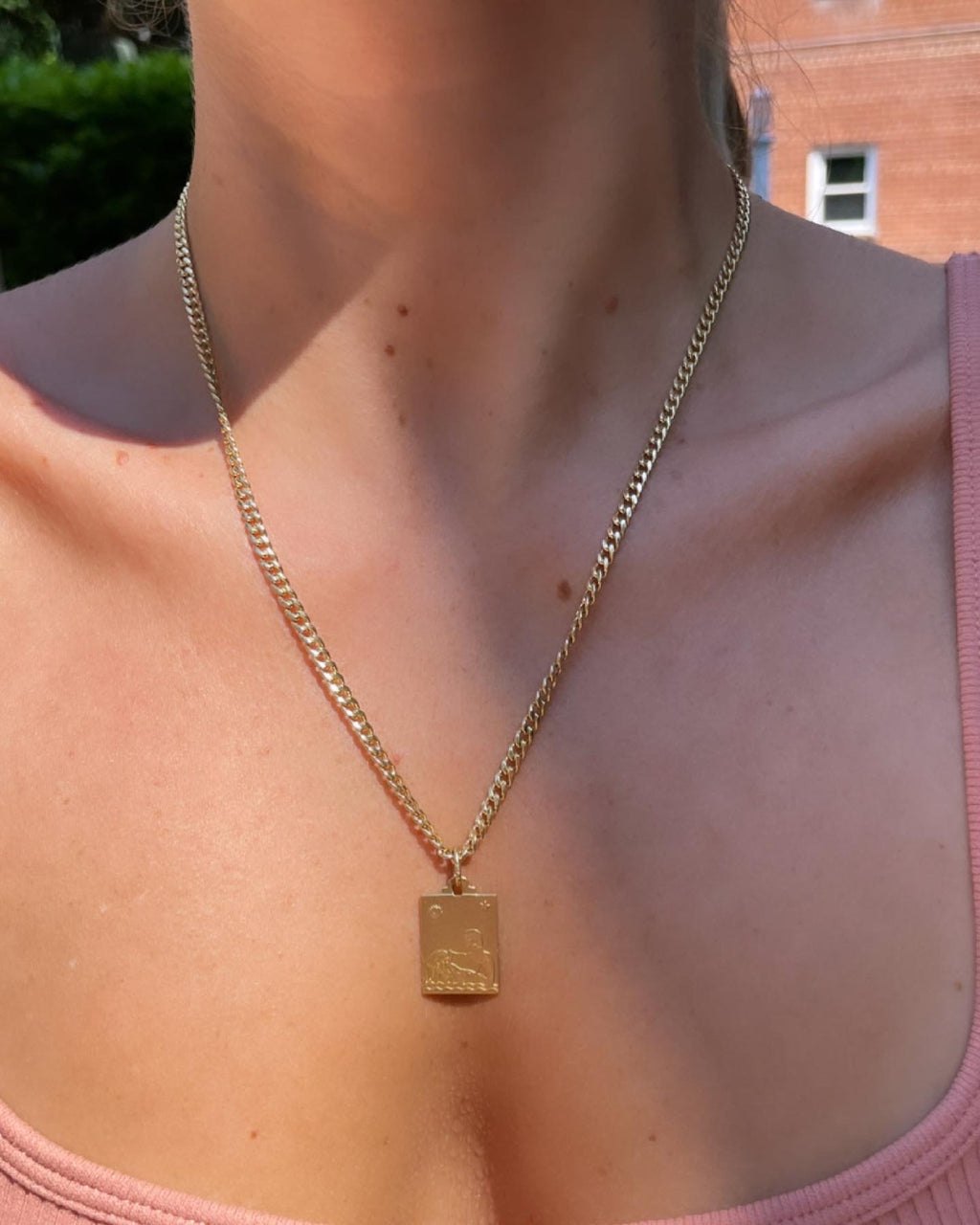 Aquarius vintage pendant