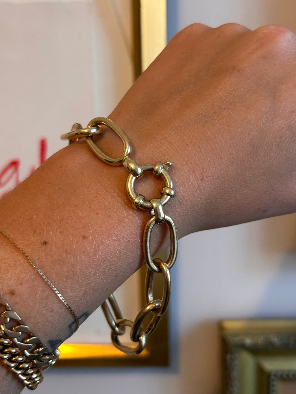 Solid Paperclip Bracelet