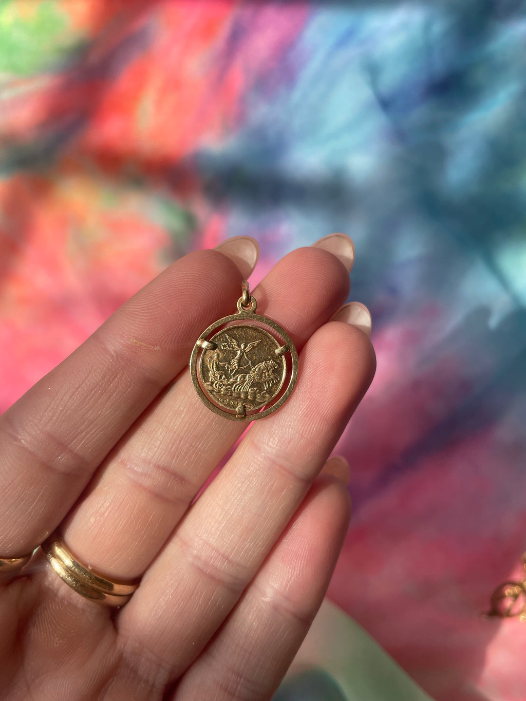 Aries Double Sided Coin Charm