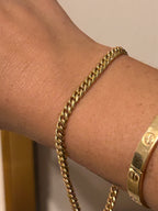 Solid Curb Bracelet