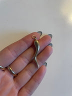 Large Brushed Cornicello