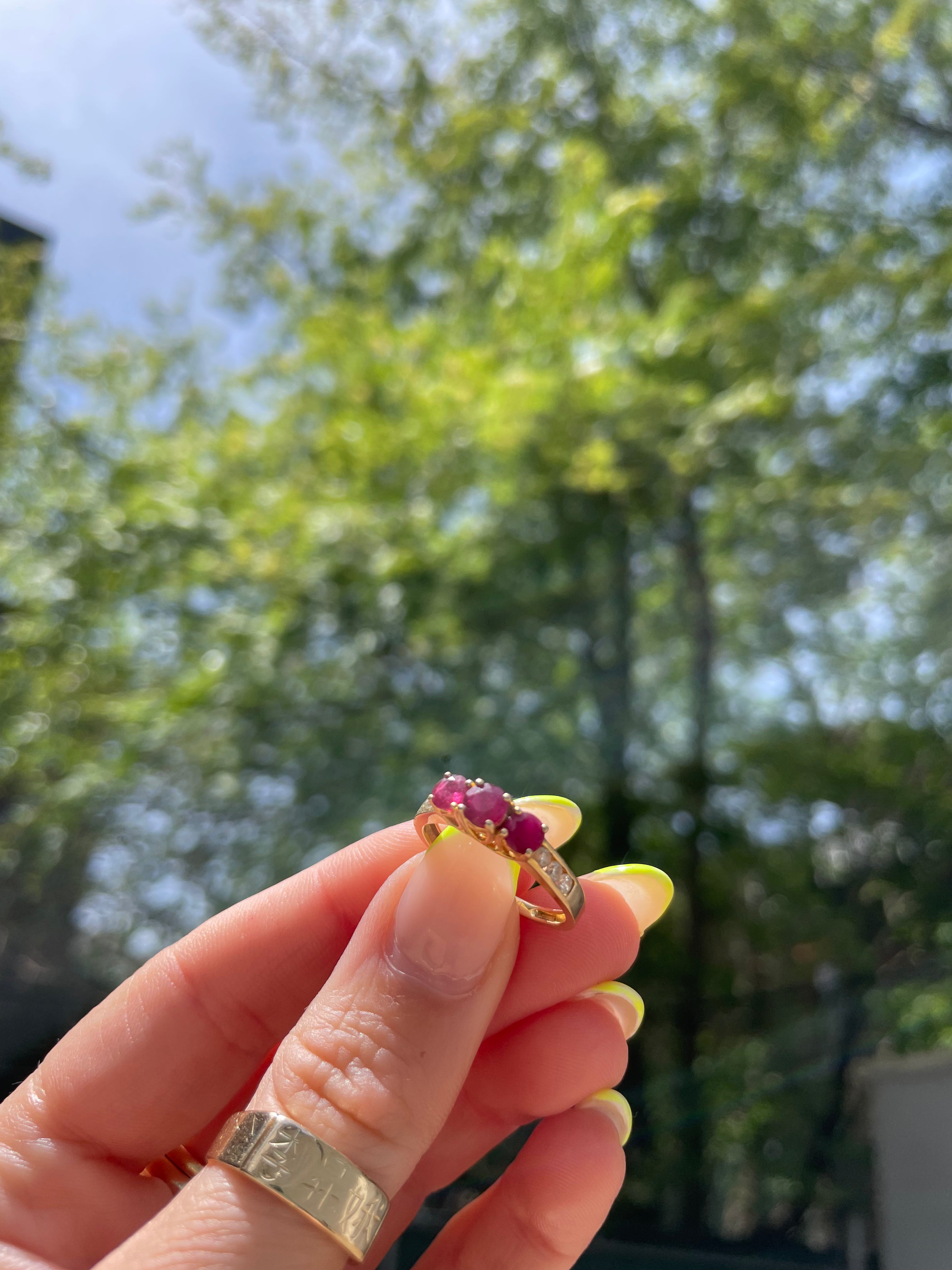 Vintage Ruby Ring