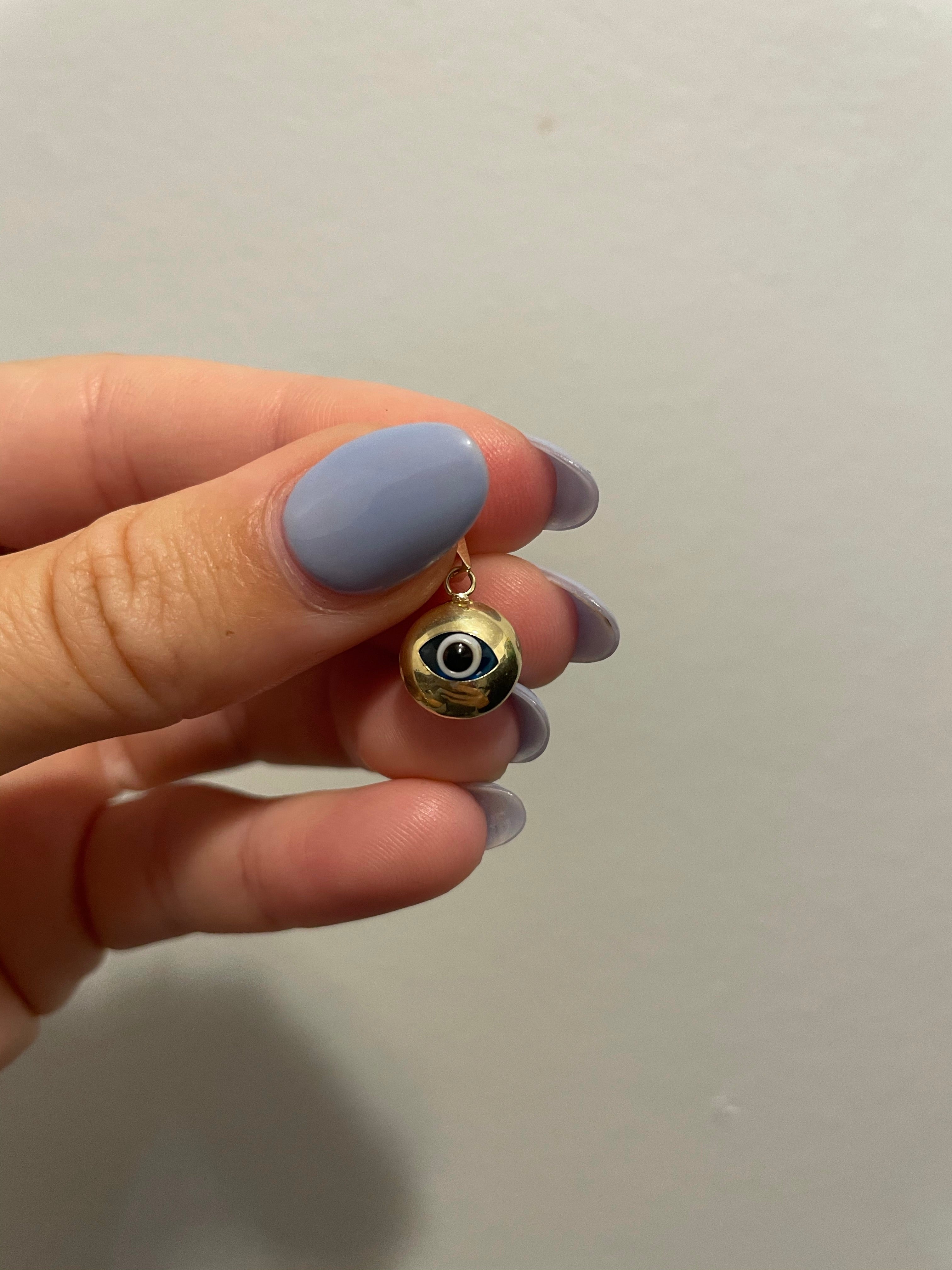 Vintage evil eye charm