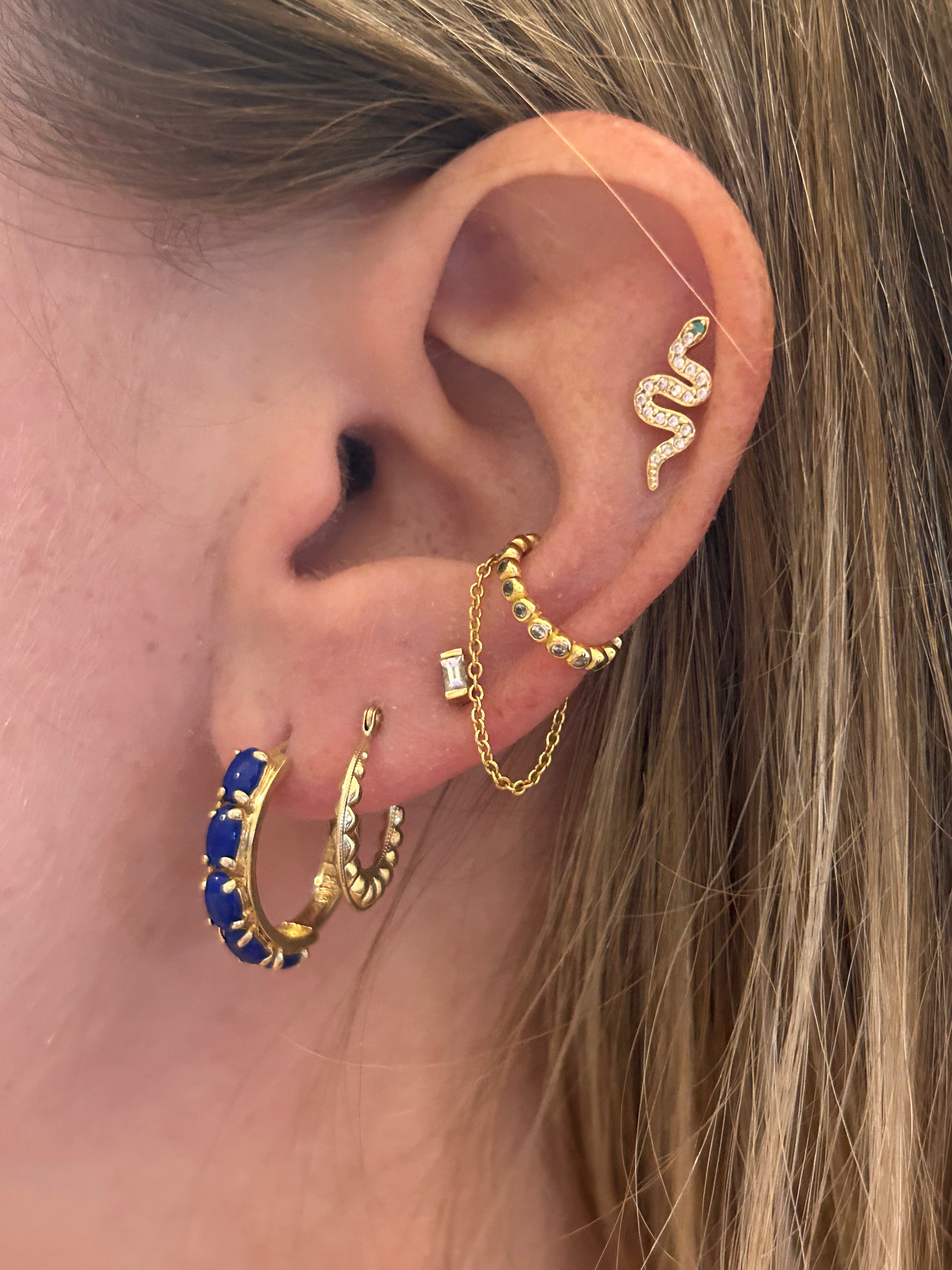Lapis Mini Hoops